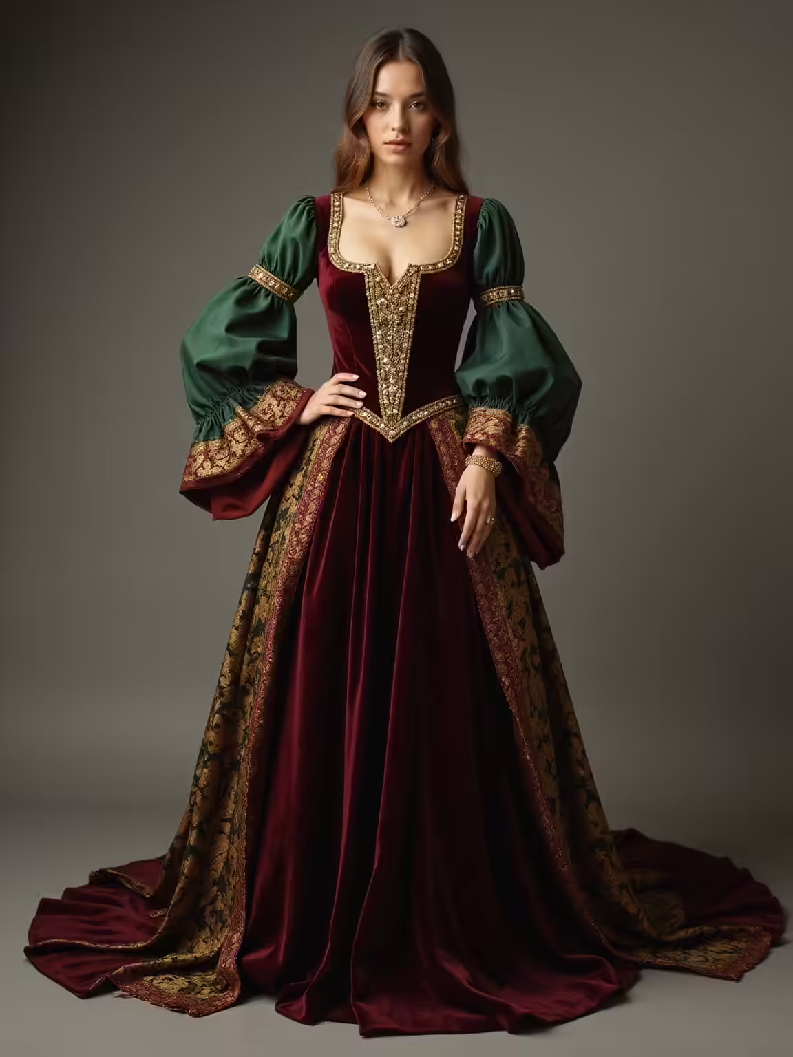 painterly renaissance inspired fashion looks