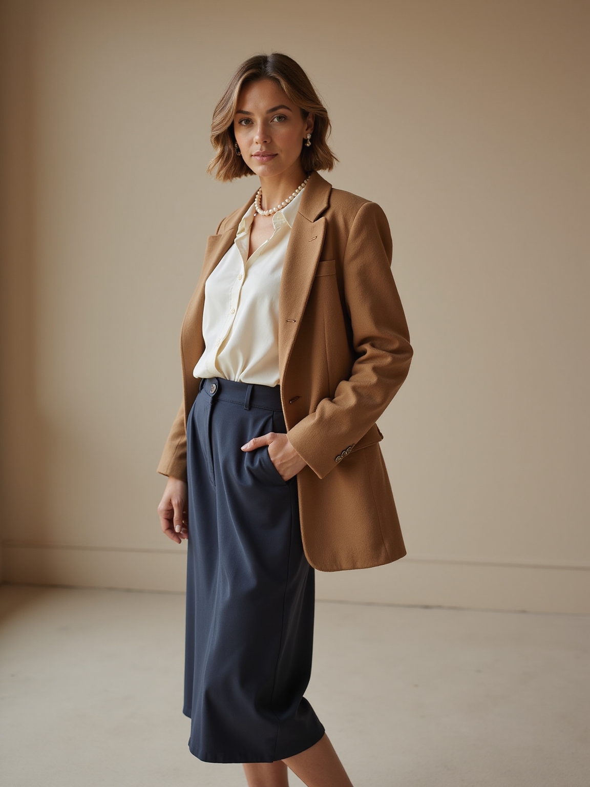 pared down neutral timeless elegance