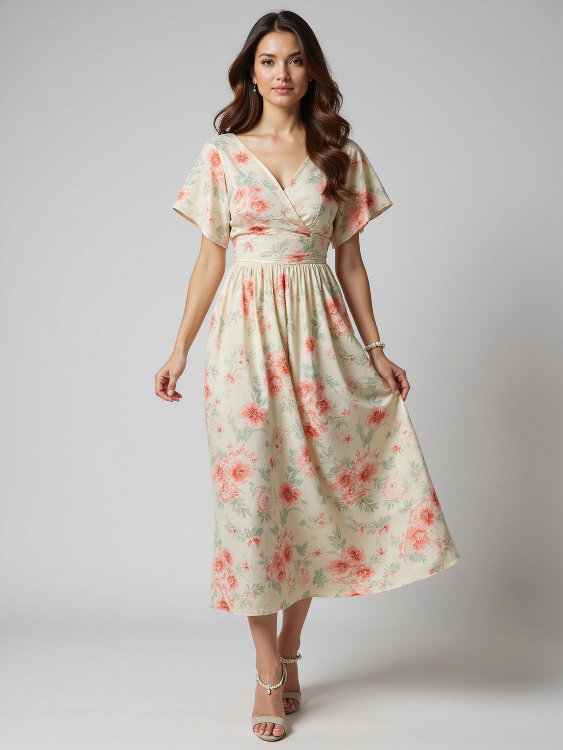 pastel floral spring styling