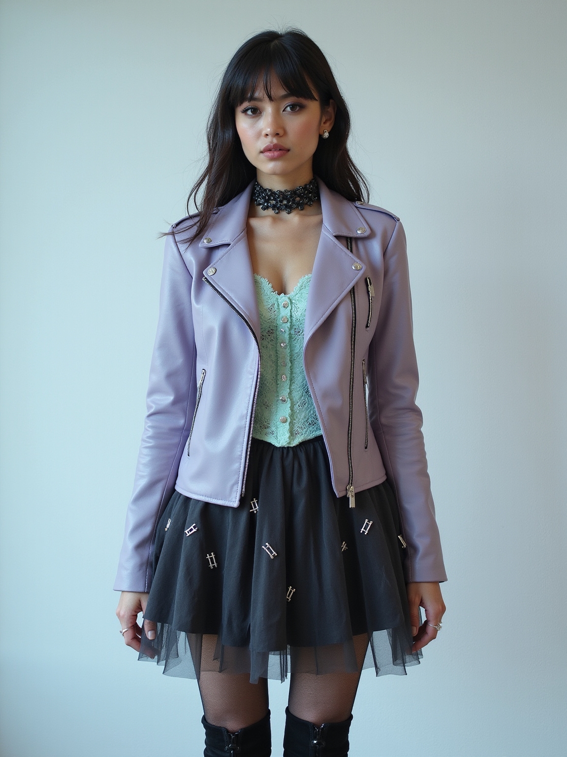 pastel goth rebellion fashion mix