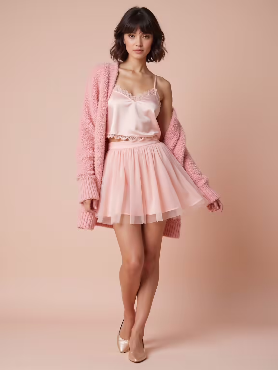 pink soft girl fashion
