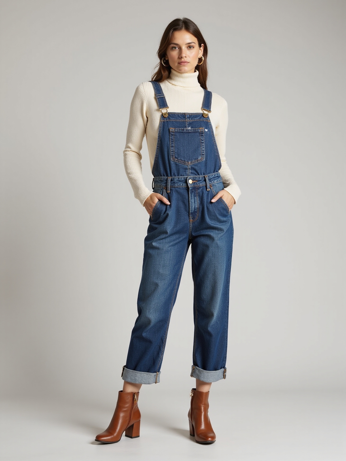 playful layered everyday overall outfits