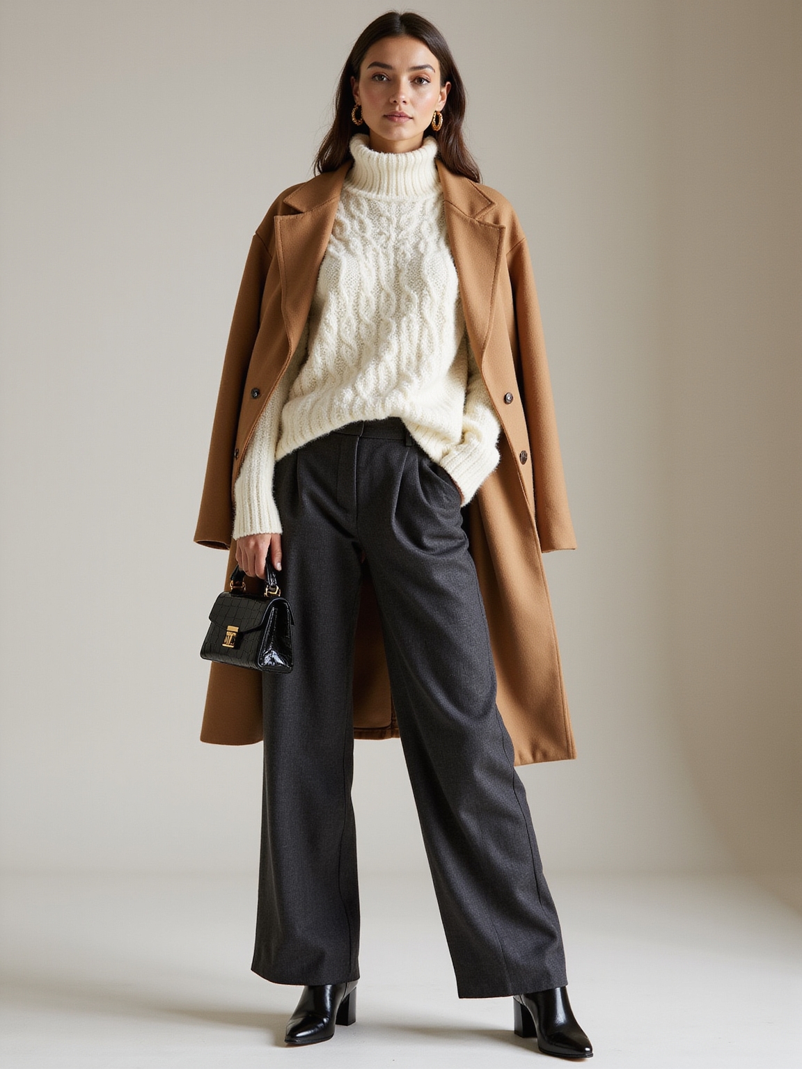 plush chunky winter knitwear