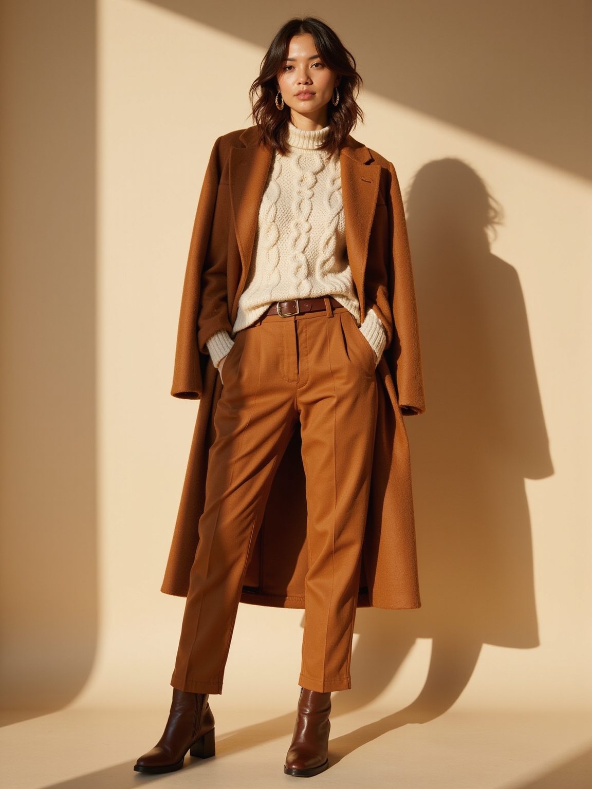 plush tailored knitwear with intention