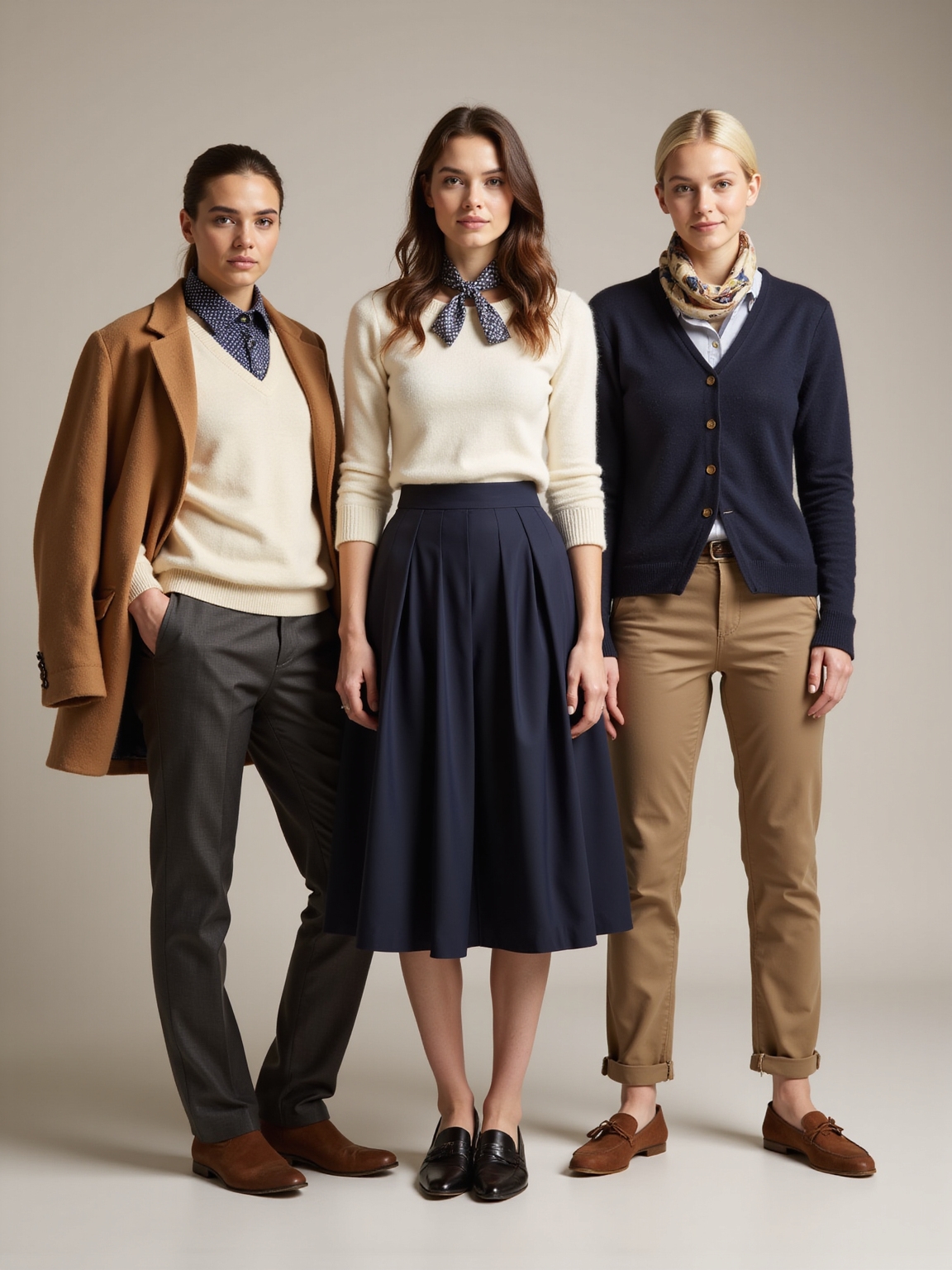 polished campus winter bottomwear