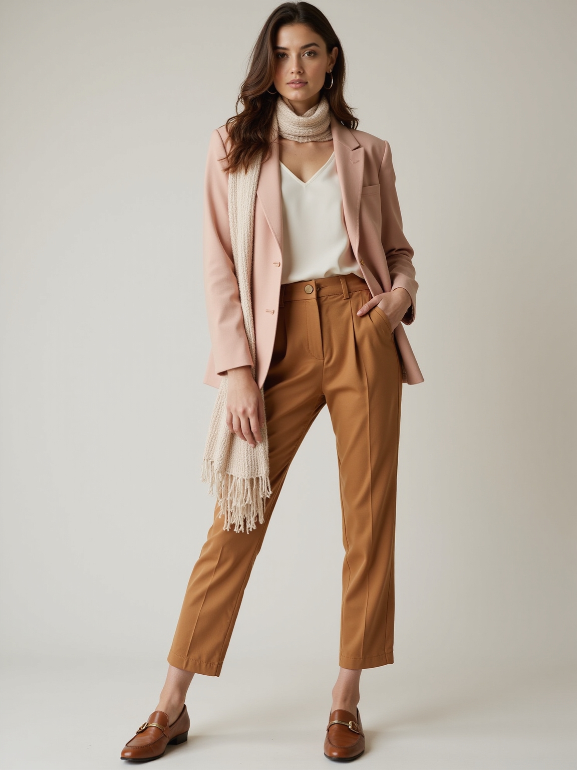 polished comfortable tailored business casual