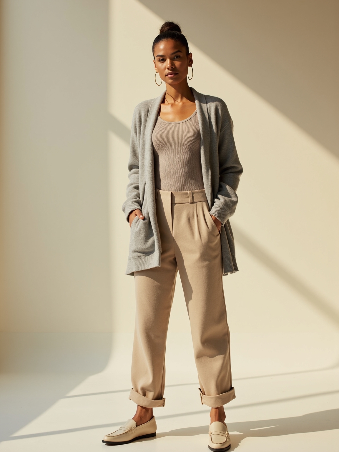 polished comfy workwear ensembles