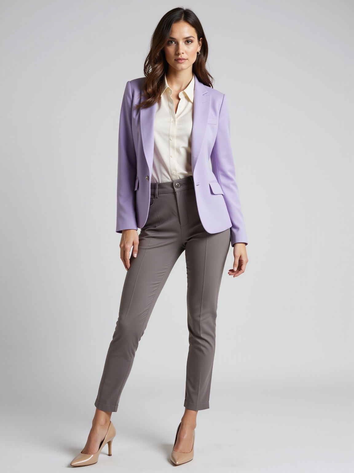 polished modern spring office outfits