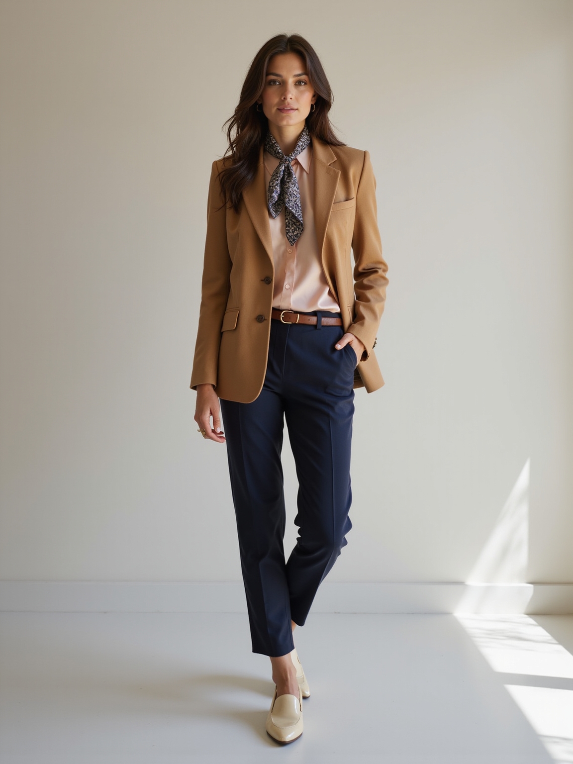 polished playful professional wardrobe