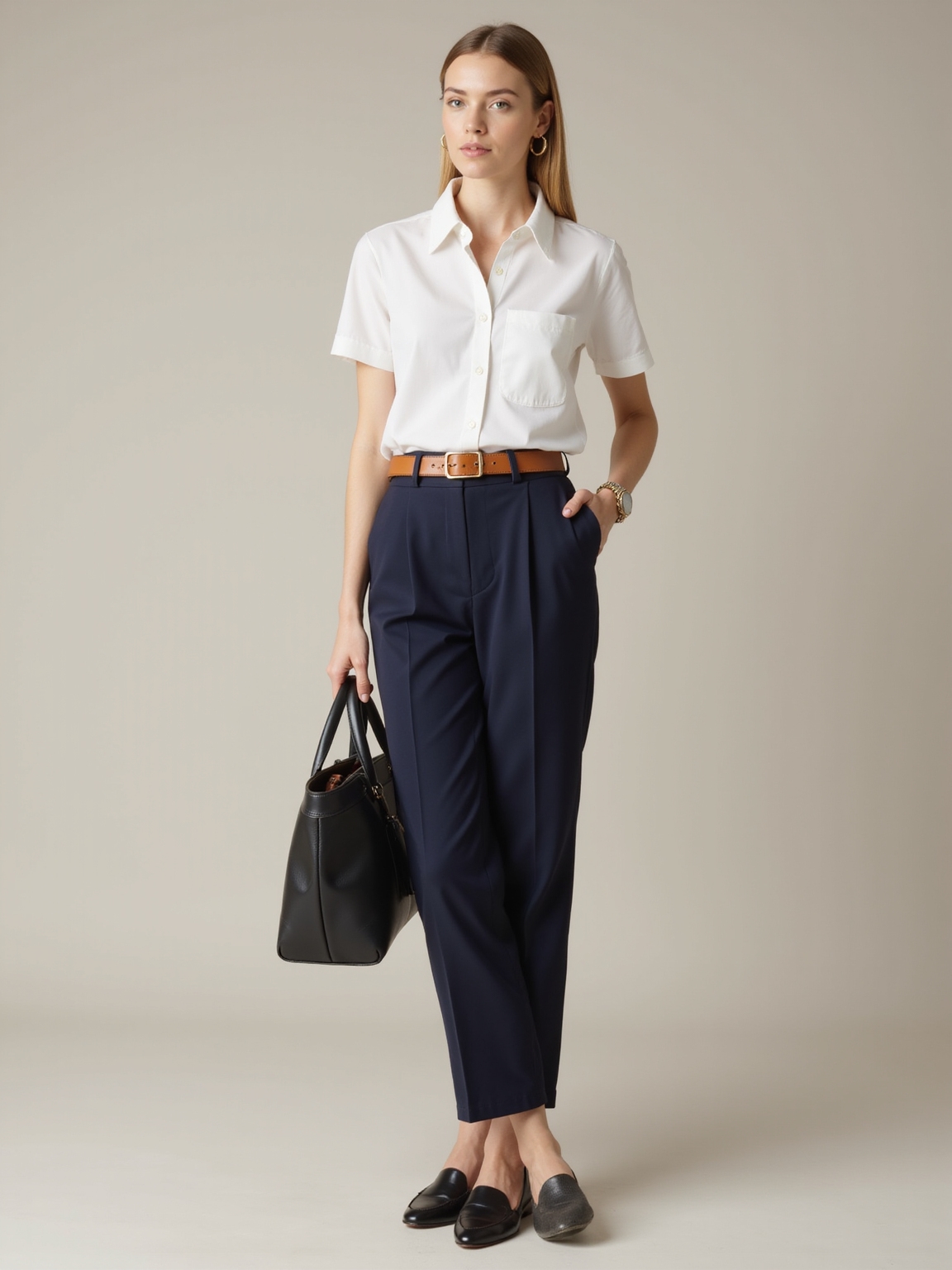 polished relaxed everyday elevated style