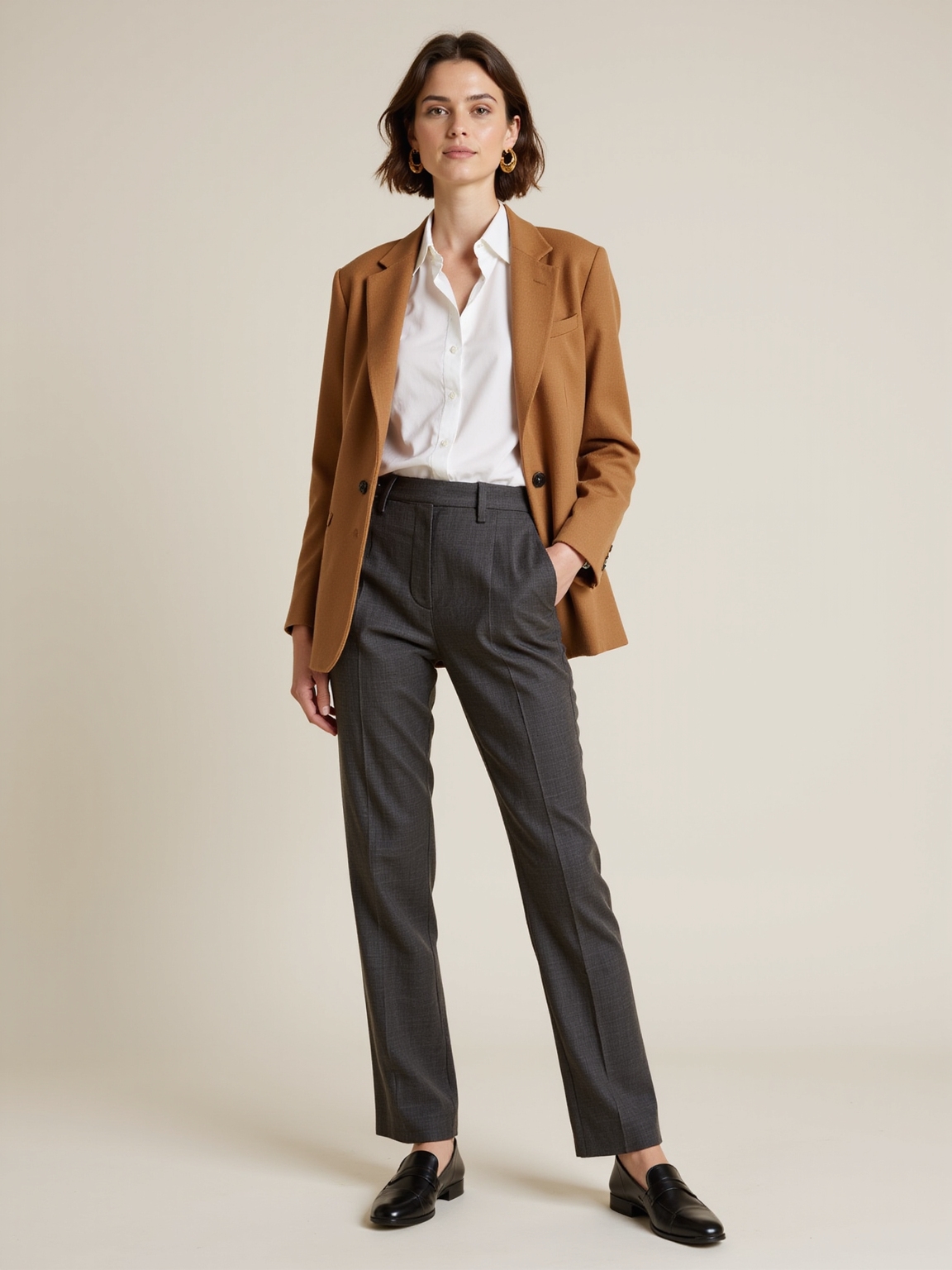 polished relaxed wardrobe essentials