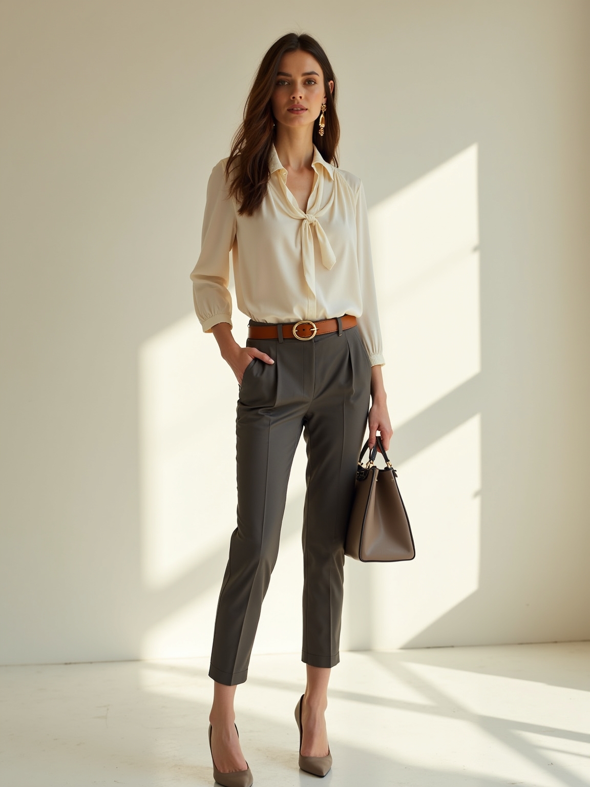 polished textured neutrals with structure