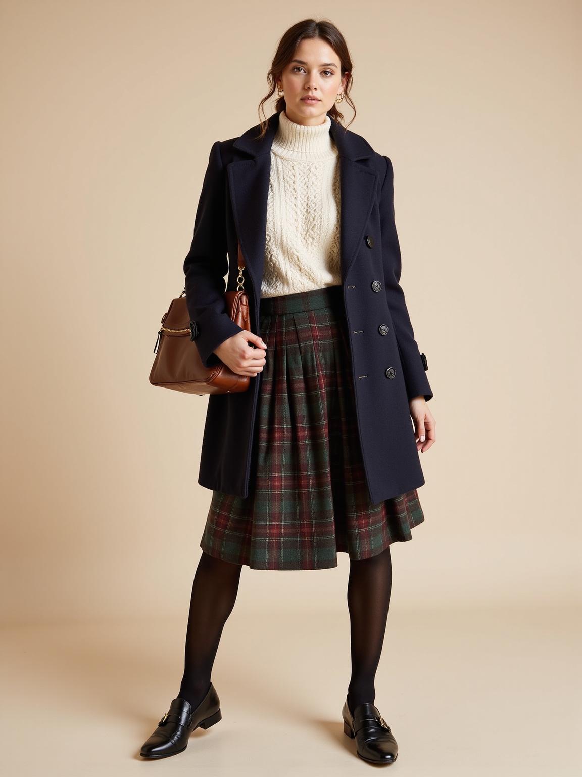 polished timeless campus wardrobe
