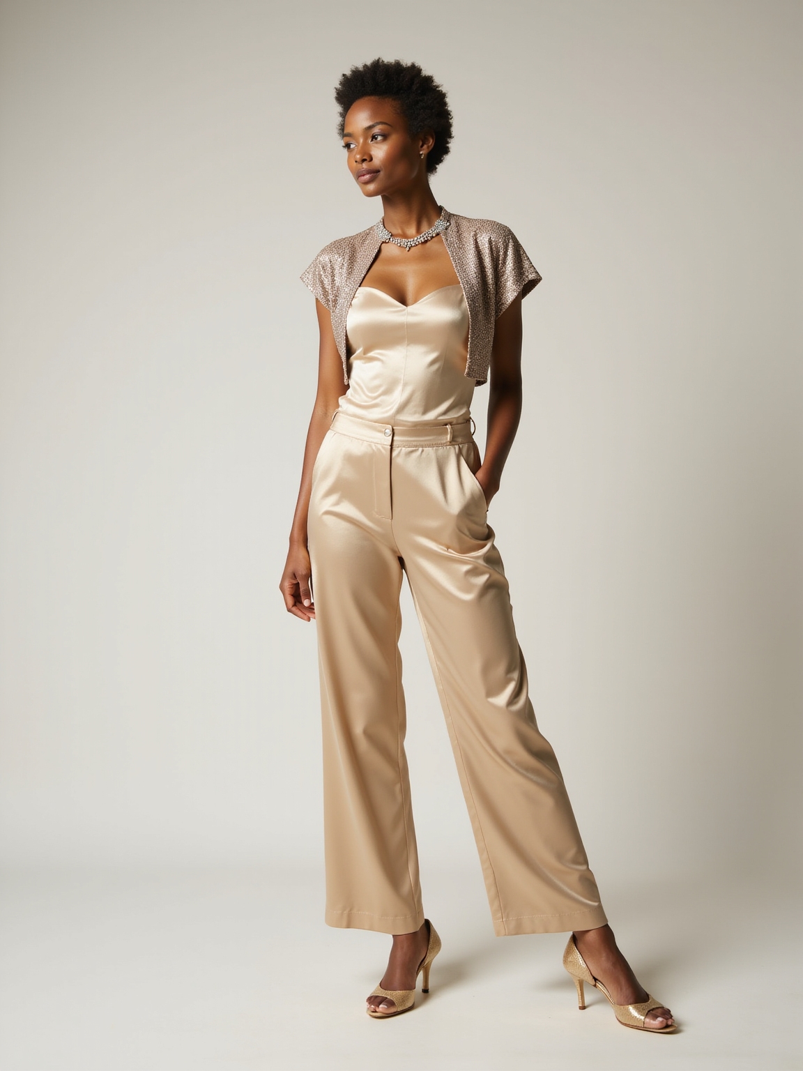 polished y2k low rise tailoring