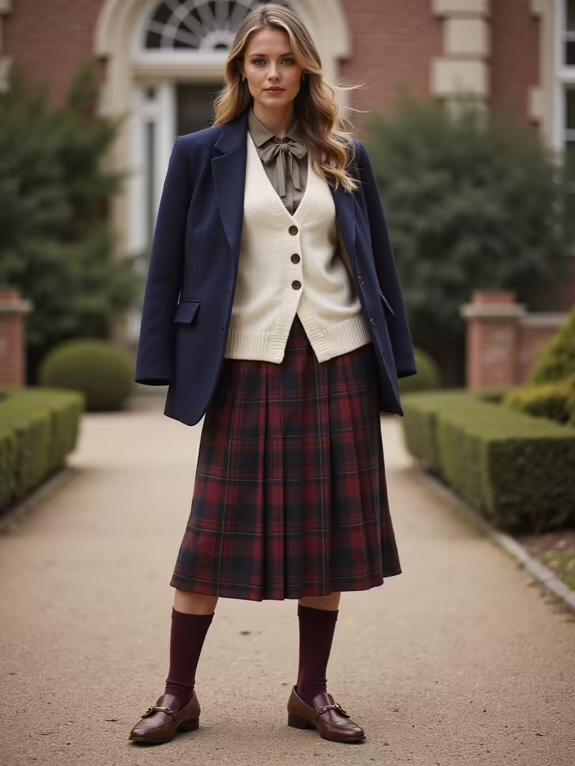 preppy vintage chic campuswear
