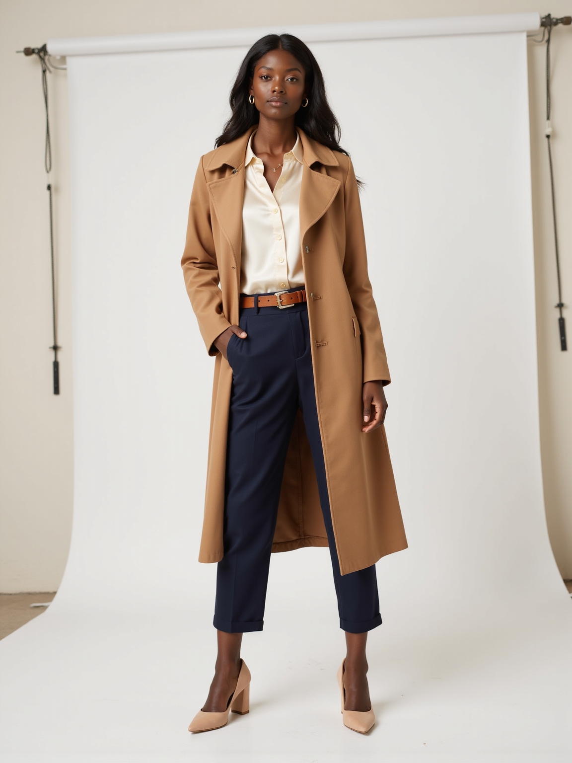 put together relaxed office style