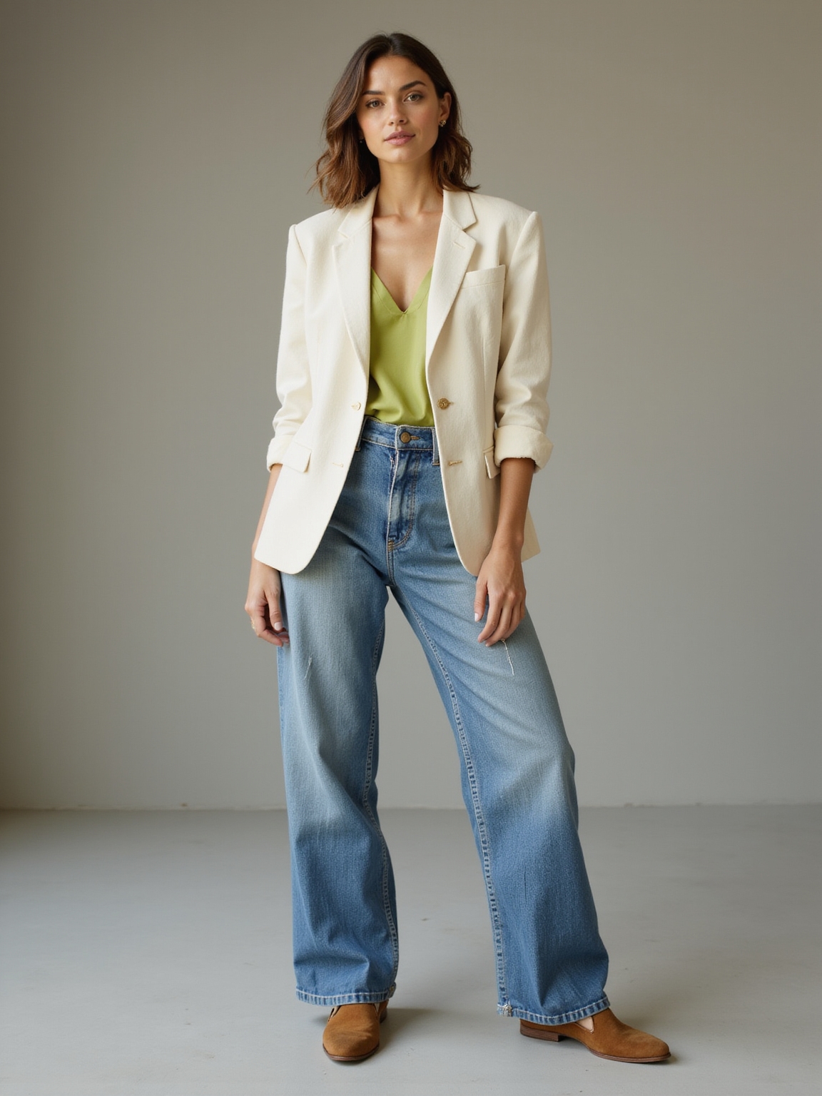 quiet curated spring capsule wardrobe