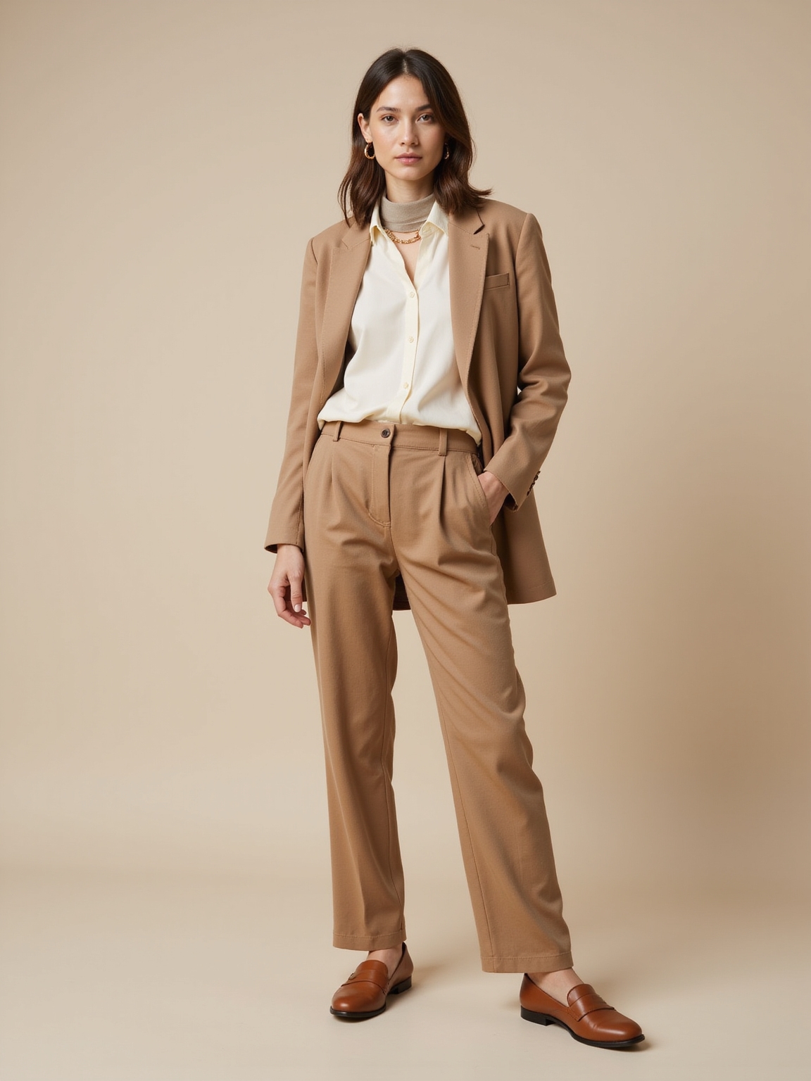 quiet elevated neutral capsule wardrobe