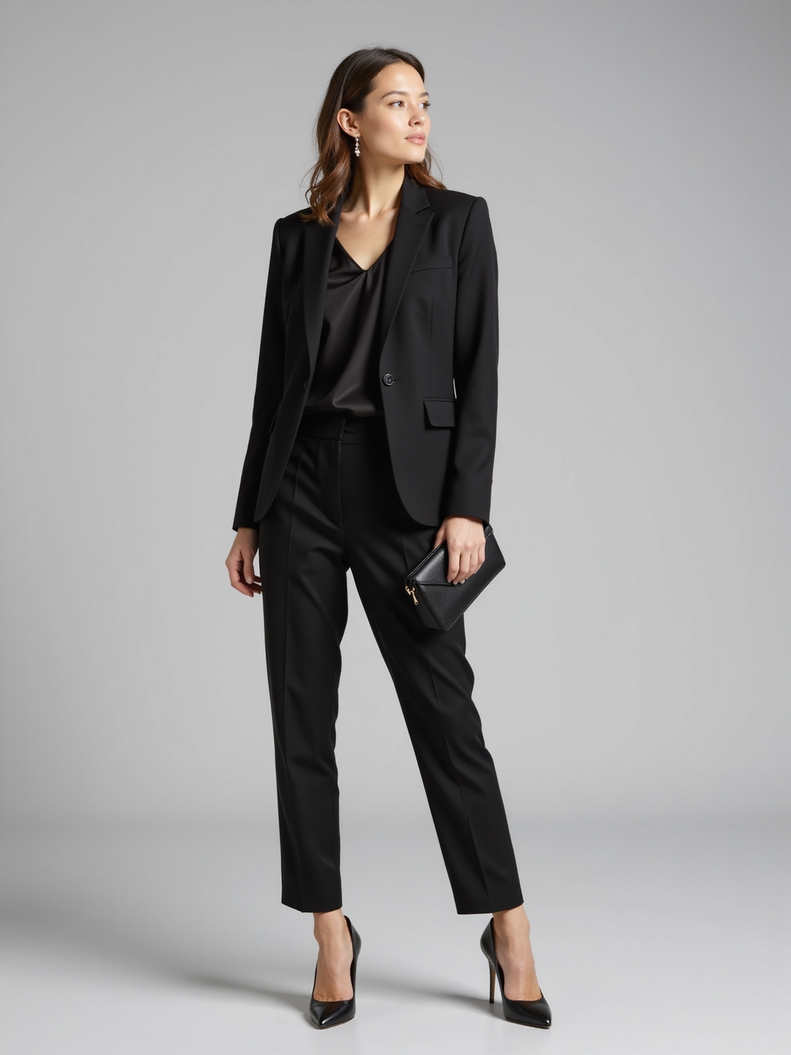 quiet luxury in black