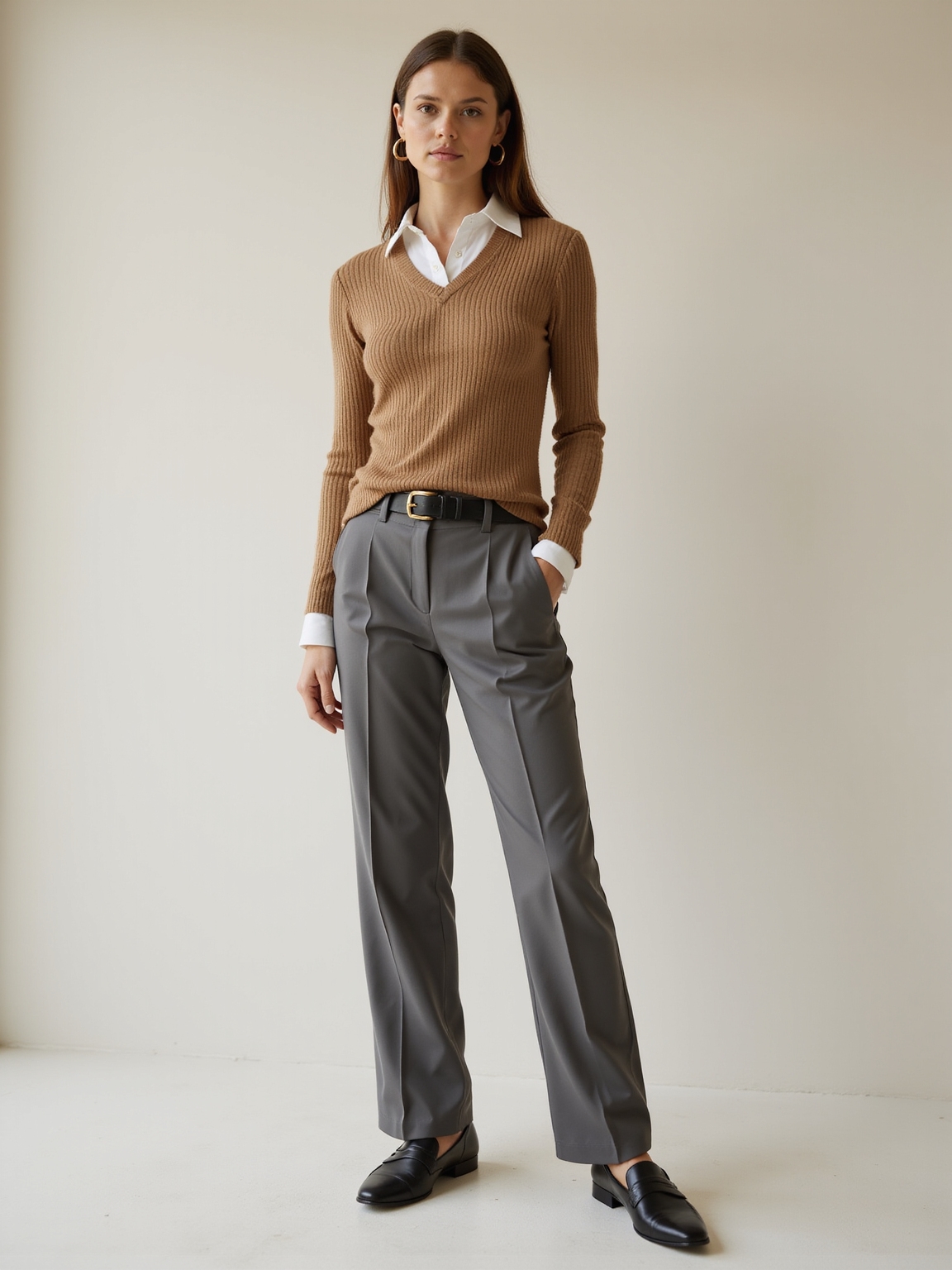 quiet polished neutral wardrobe