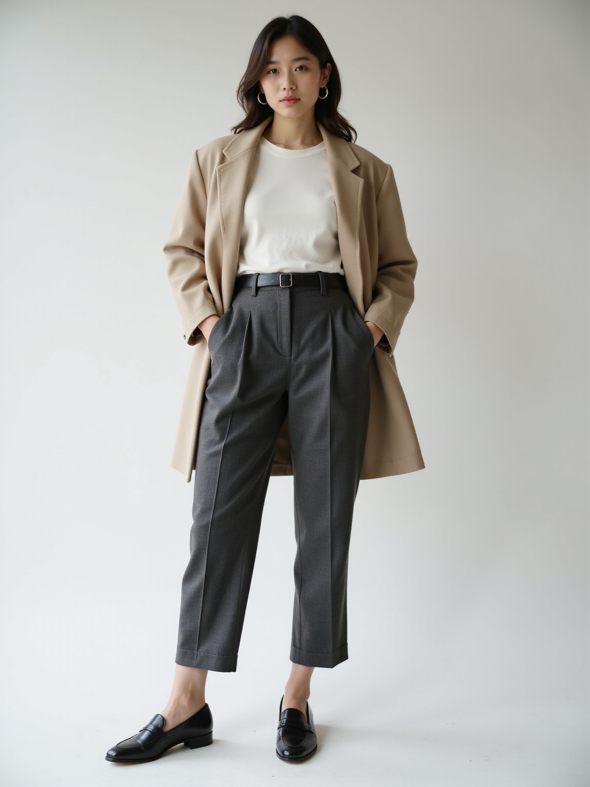 quiet refined neutral silhouettes