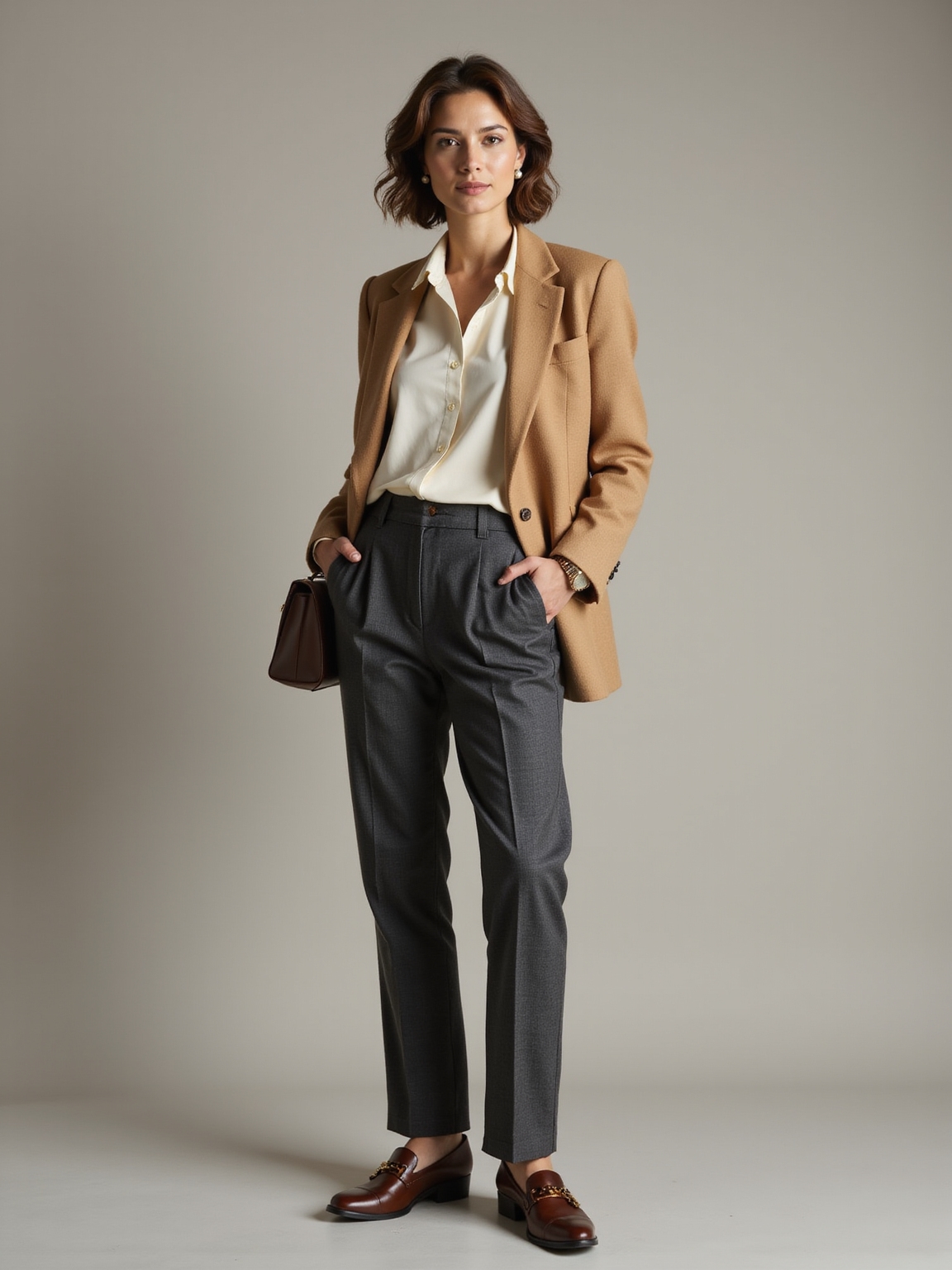 quiet tailored professional elegance