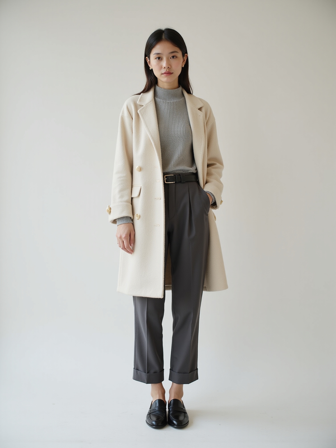 quiet textured layered neutrals
