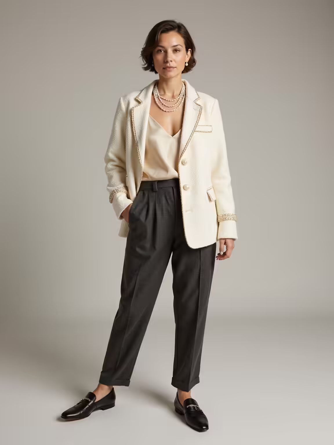 quietly curated timeless wardrobe
