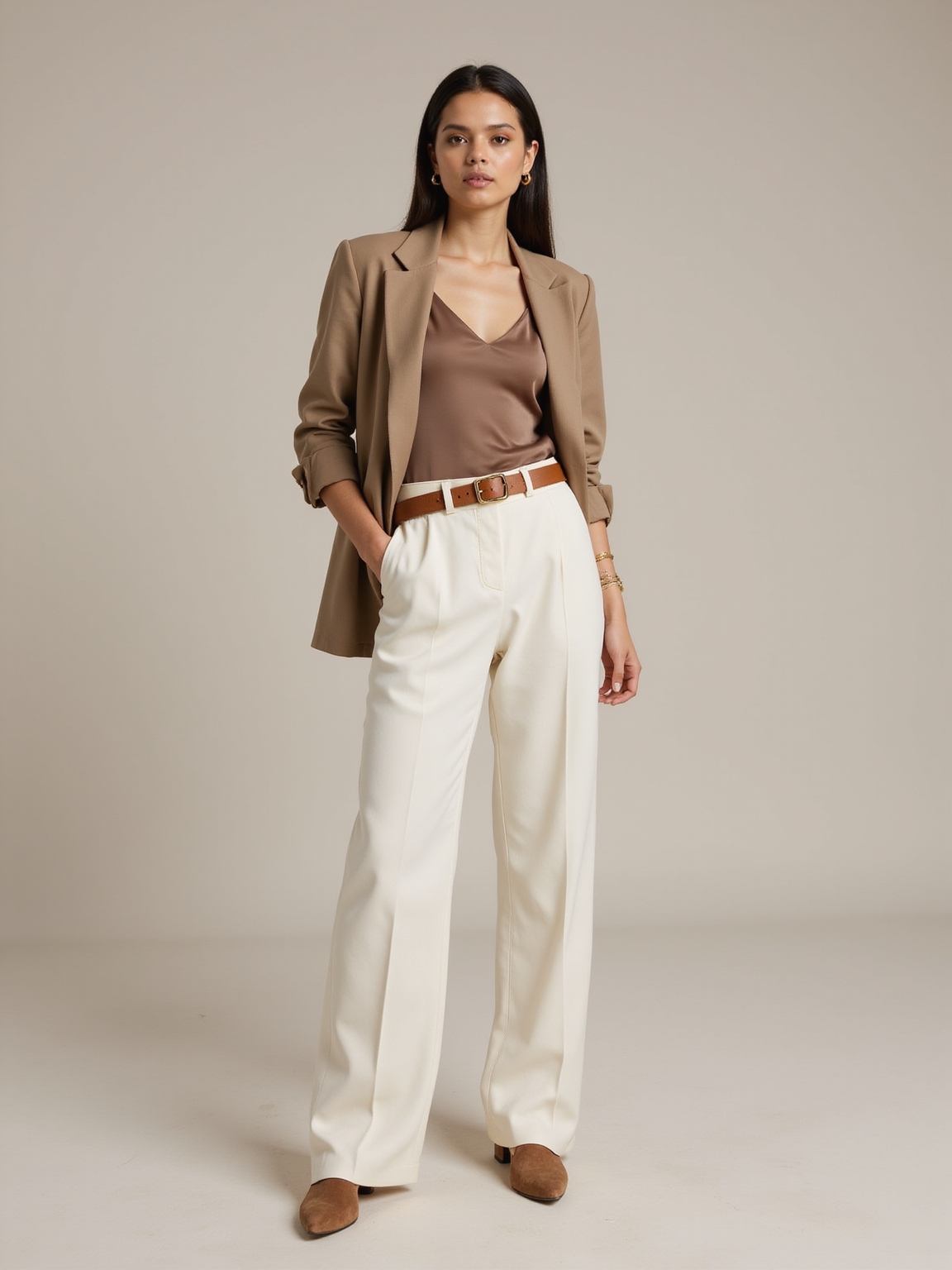 quietly refined neutral luxury