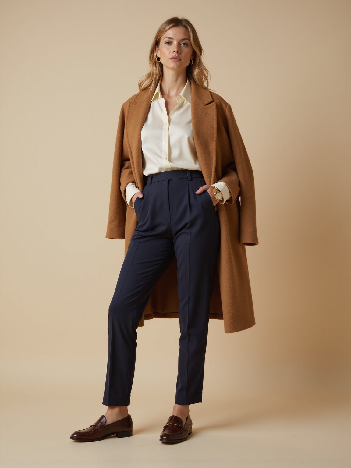 quietly refined professional wardrobe