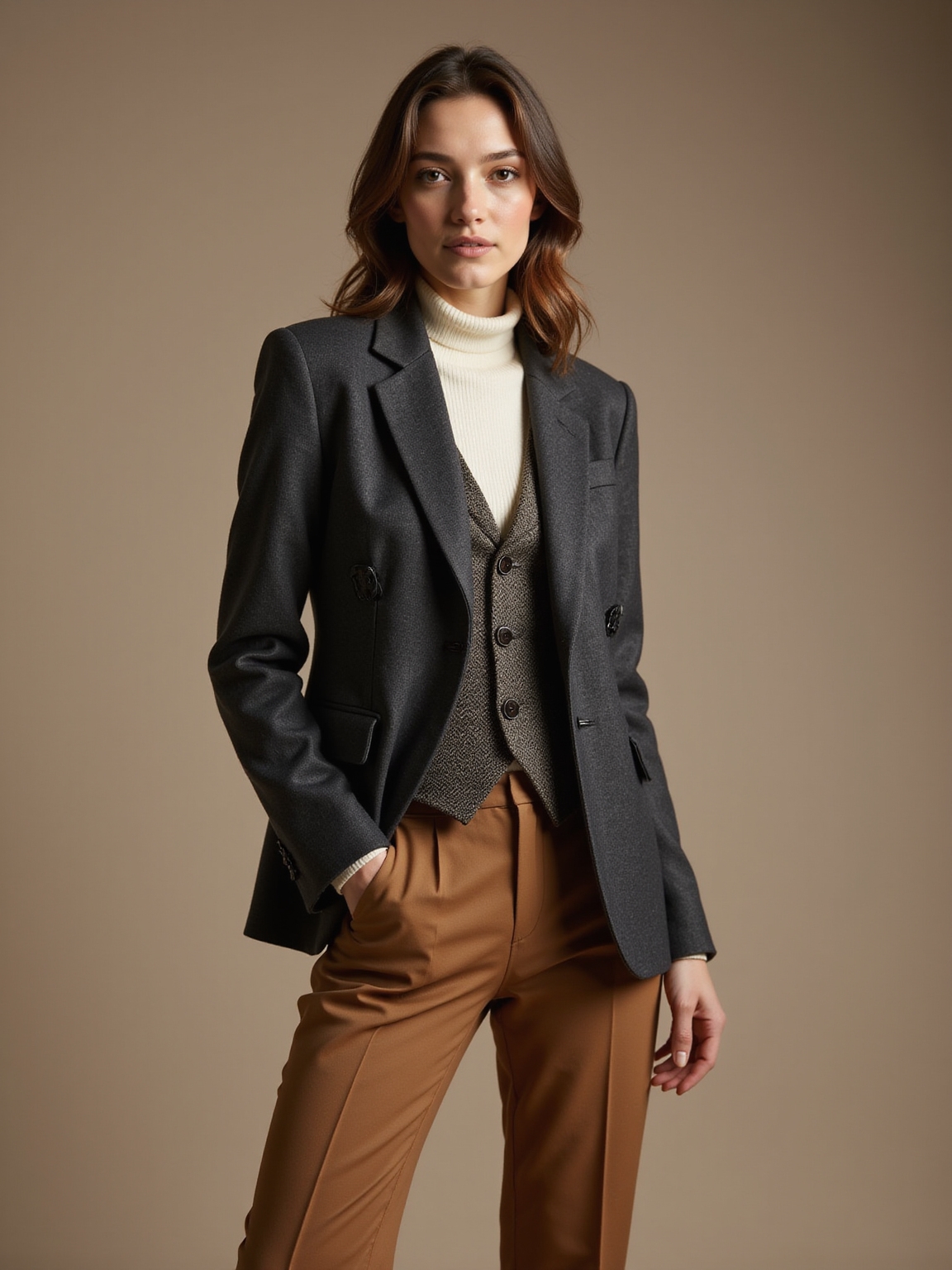 quietly tailored classic menswear details