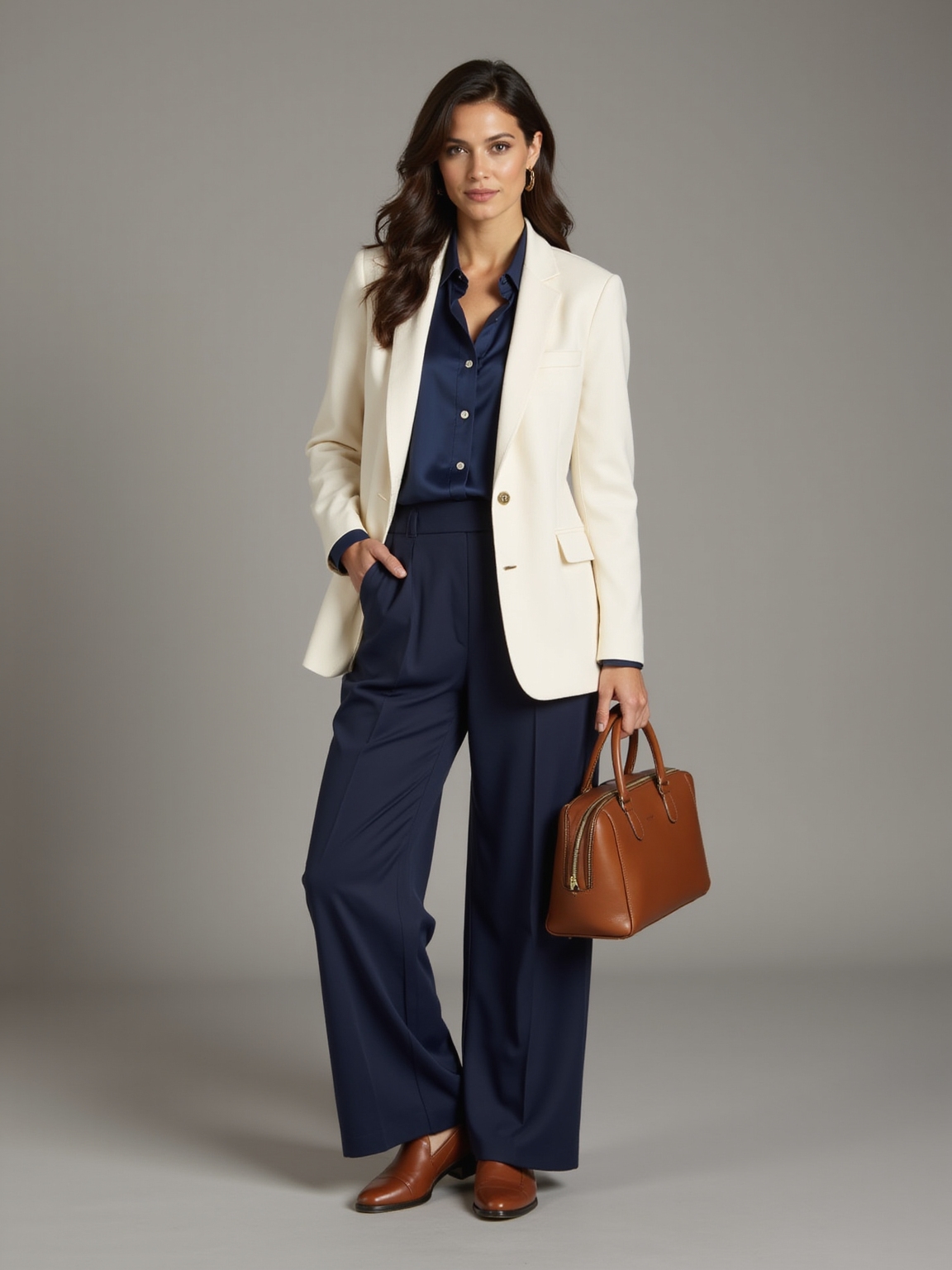 quietly tailored patriotic summer elegance