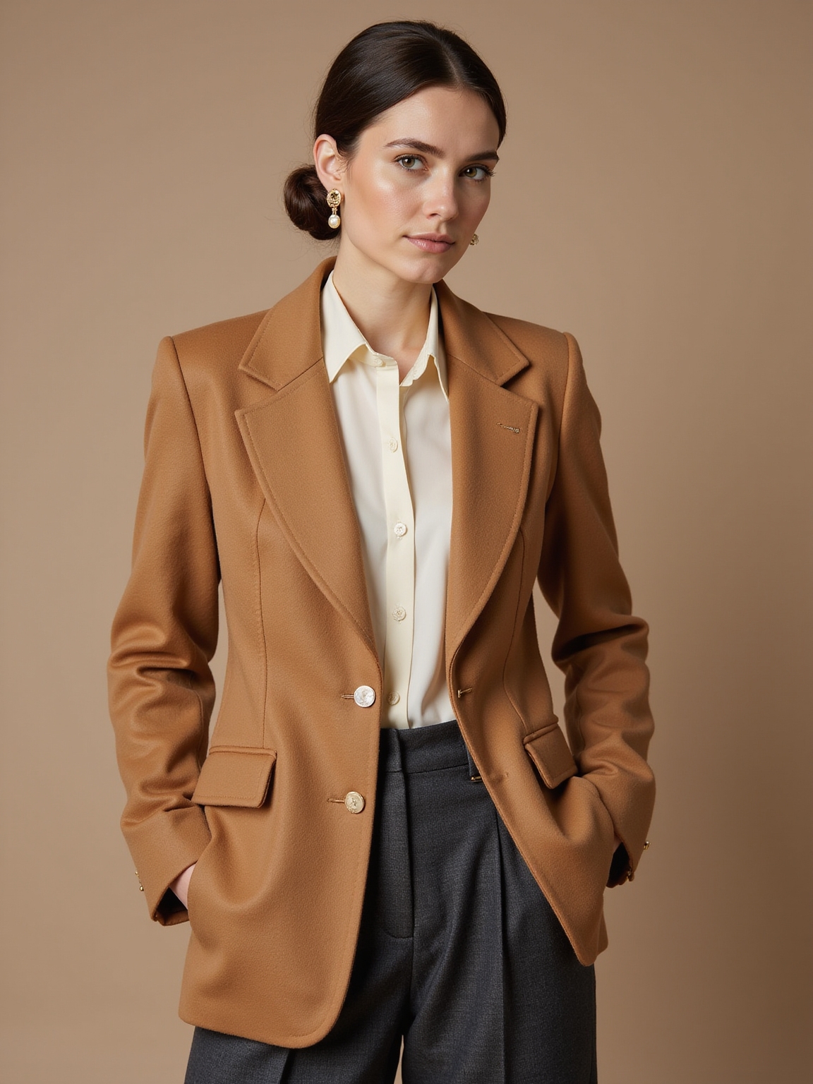 refined understated blazer essentials