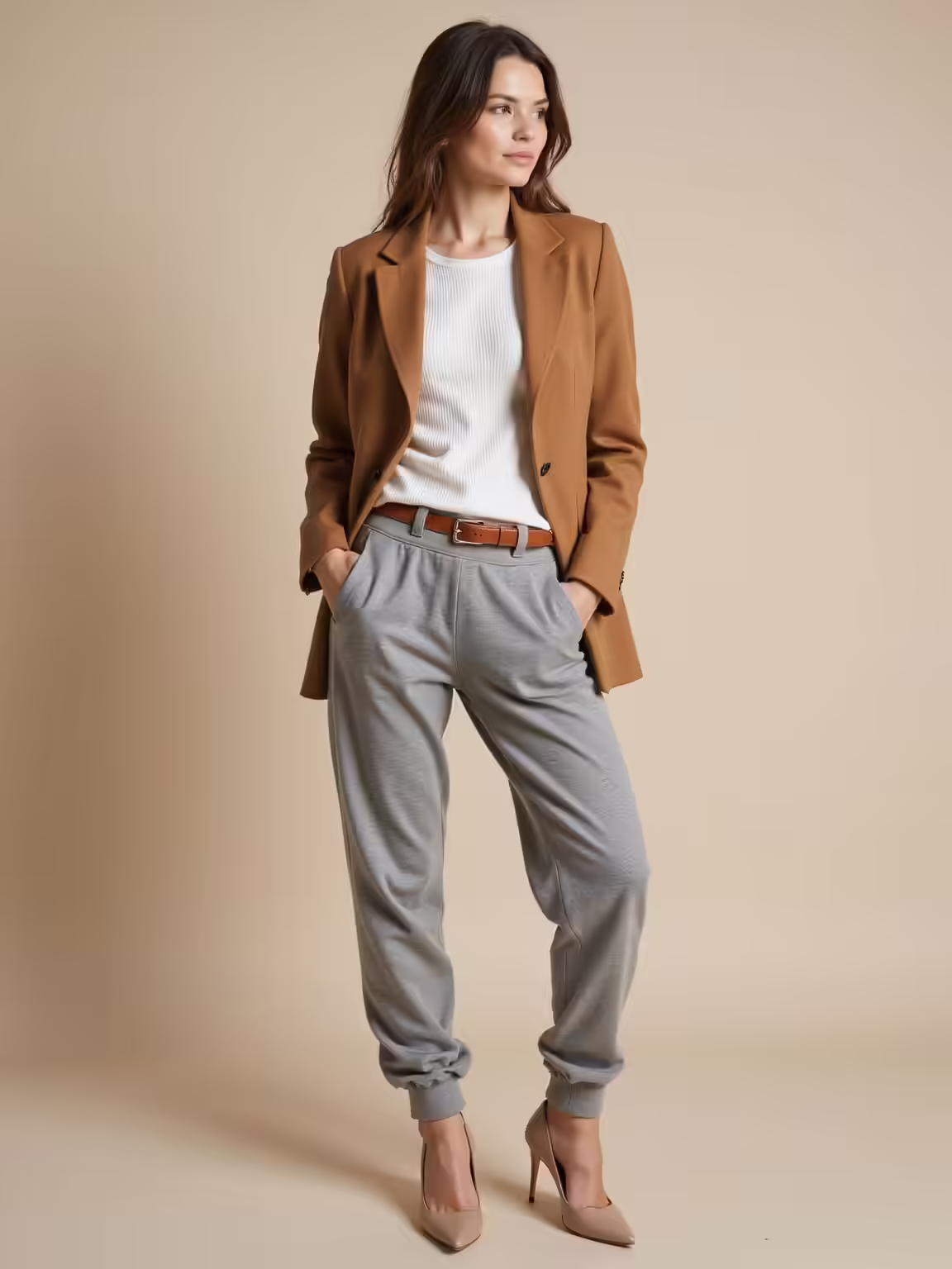 relaxed tailored autumnal polish
