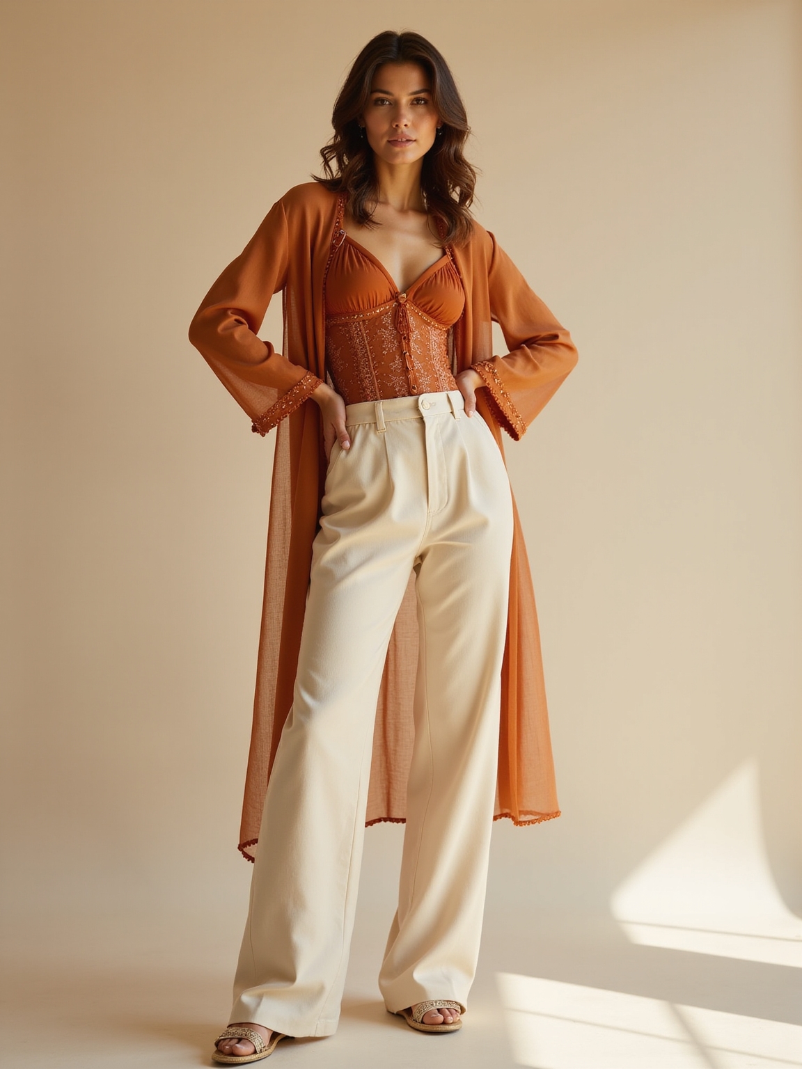 retro modern effortless tailored juxtaposition