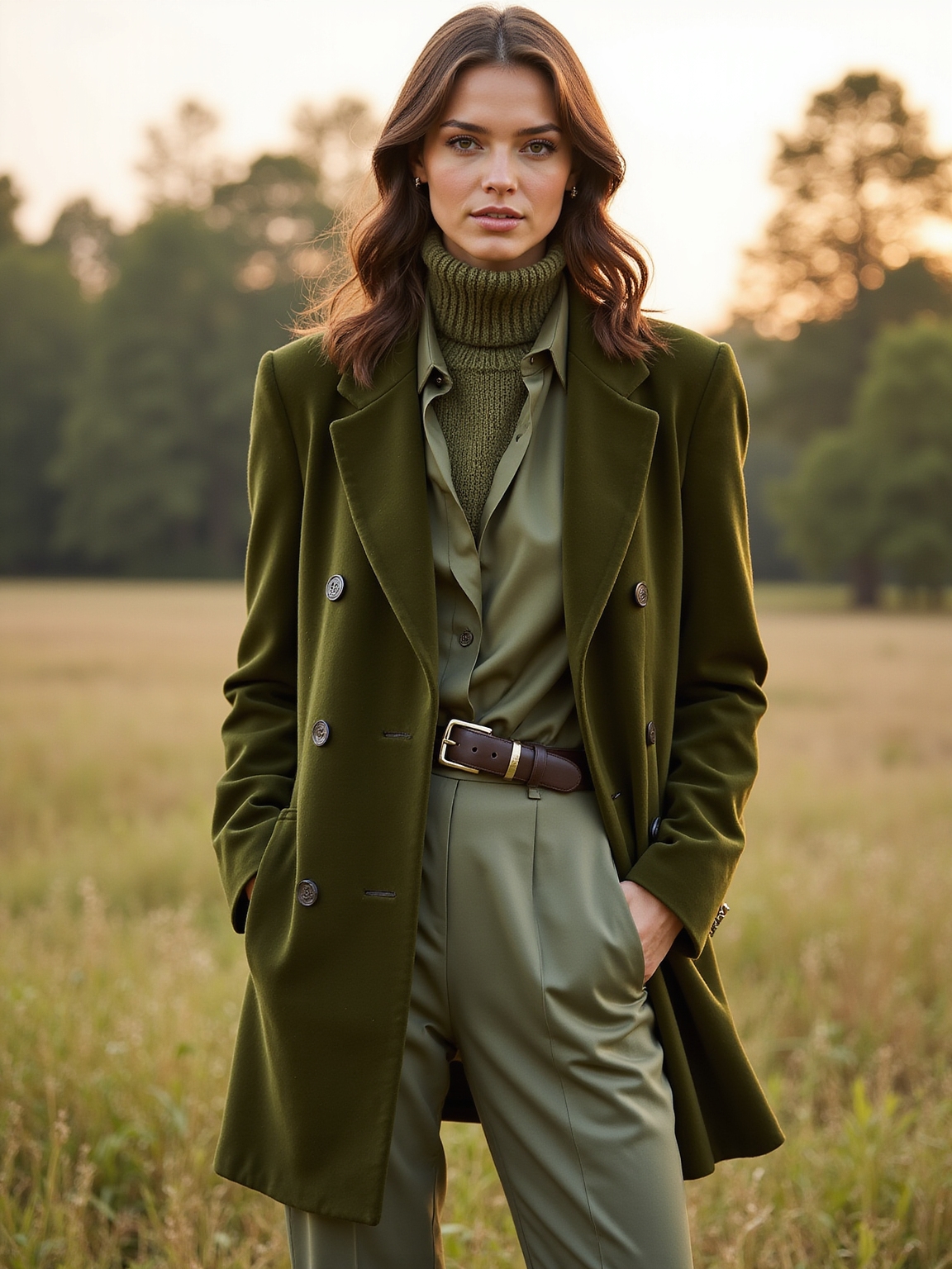 rooted earthy green comfort