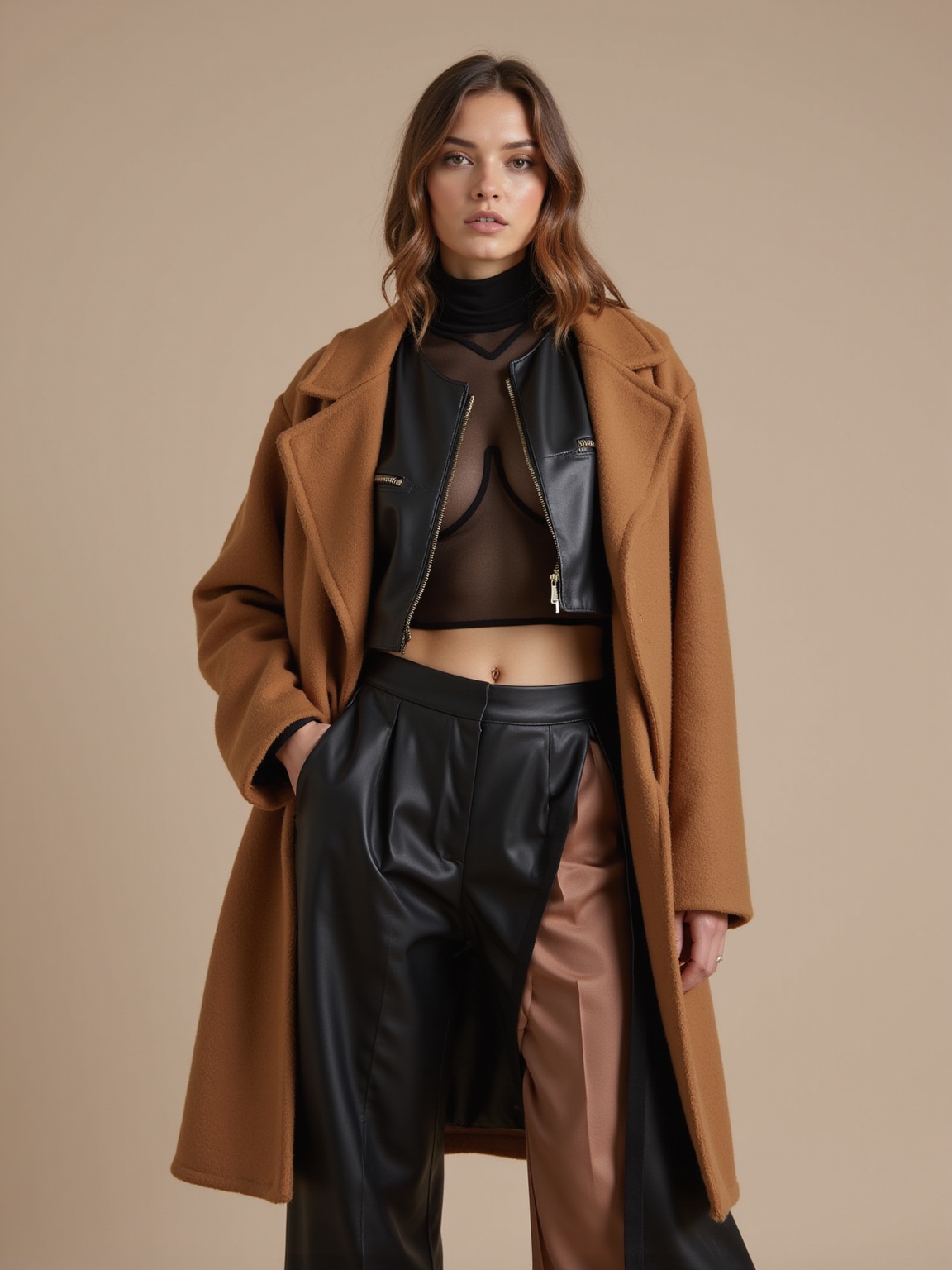 sculpted layered textures for warmth