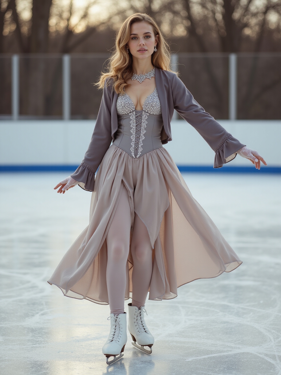 sheer layered graceful warm performance