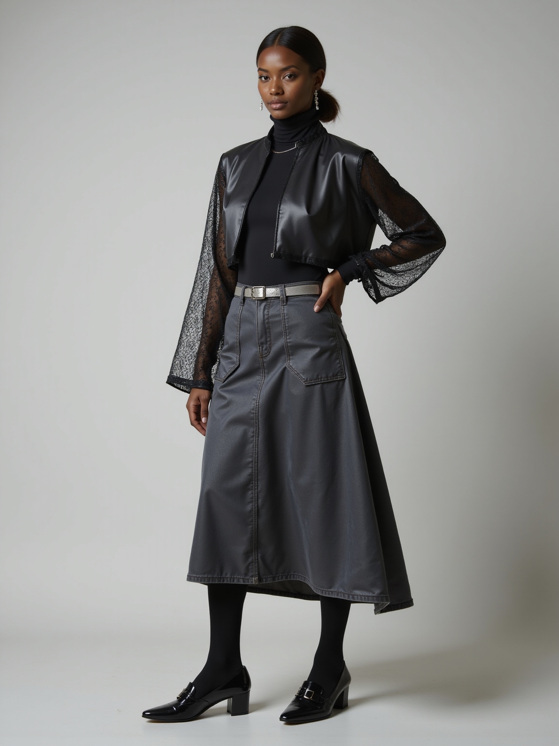 sheer layers balanced proportions