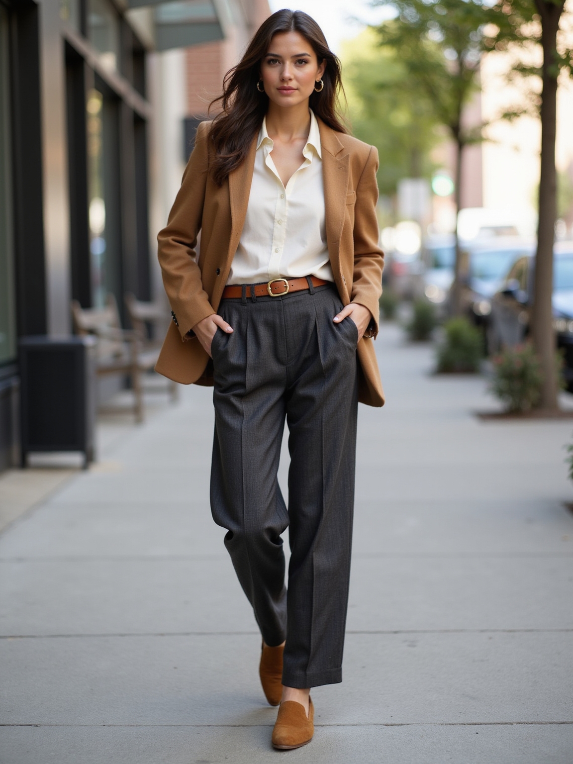 skimmed silhouettes polished relaxed proportions