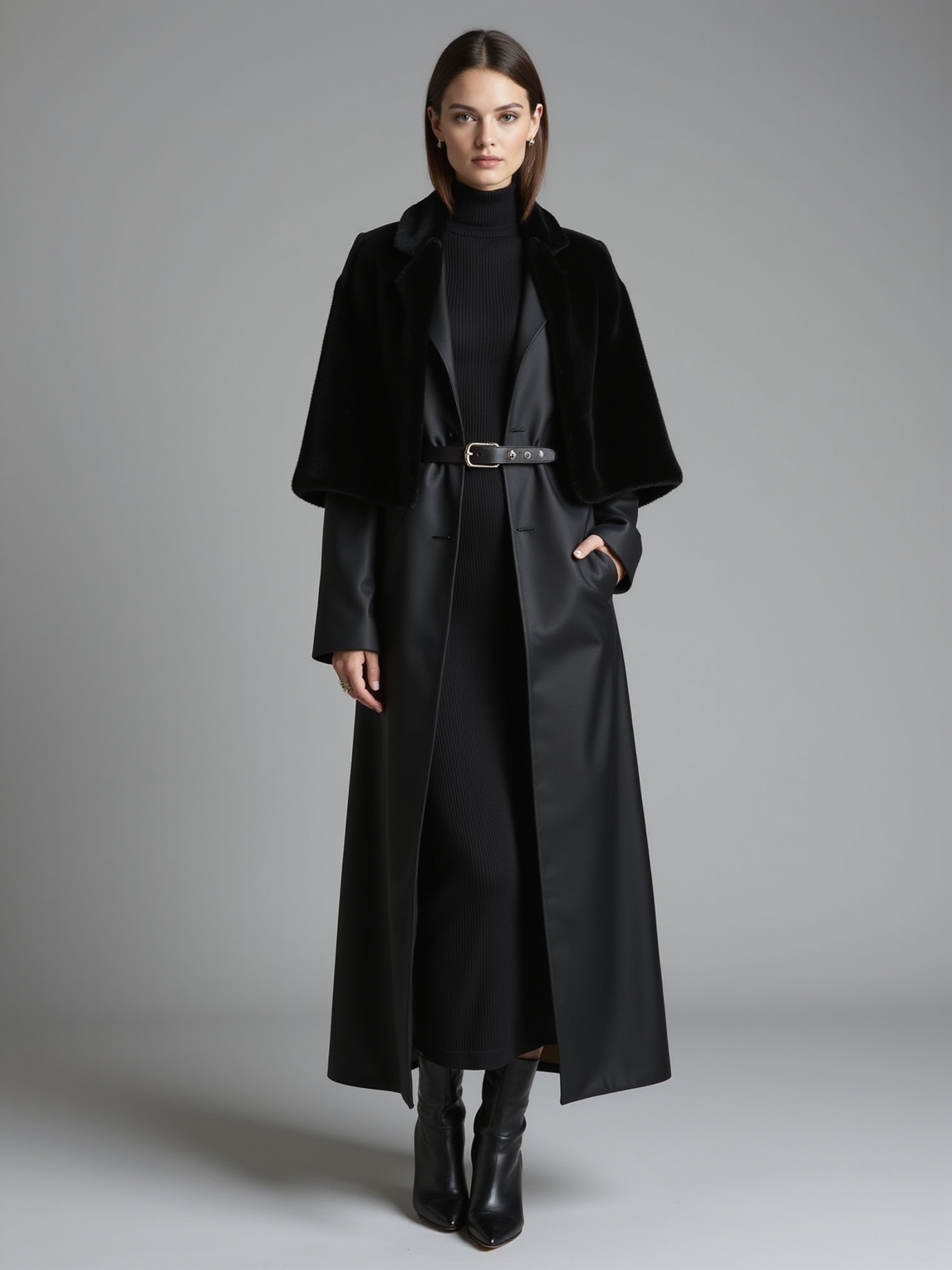 sleek minimal witchy silhouettes