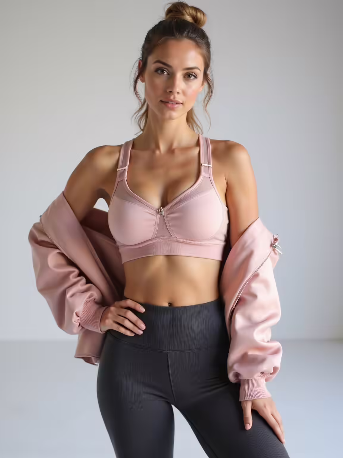 sleek pilates ready hotgirl outfits
