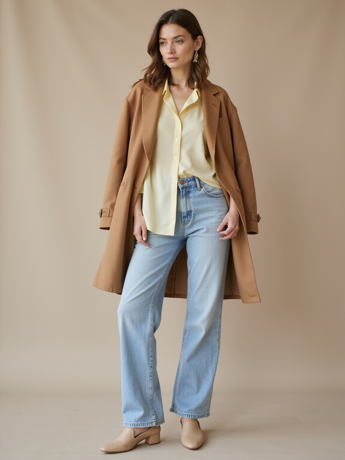 slim straight to wide leg