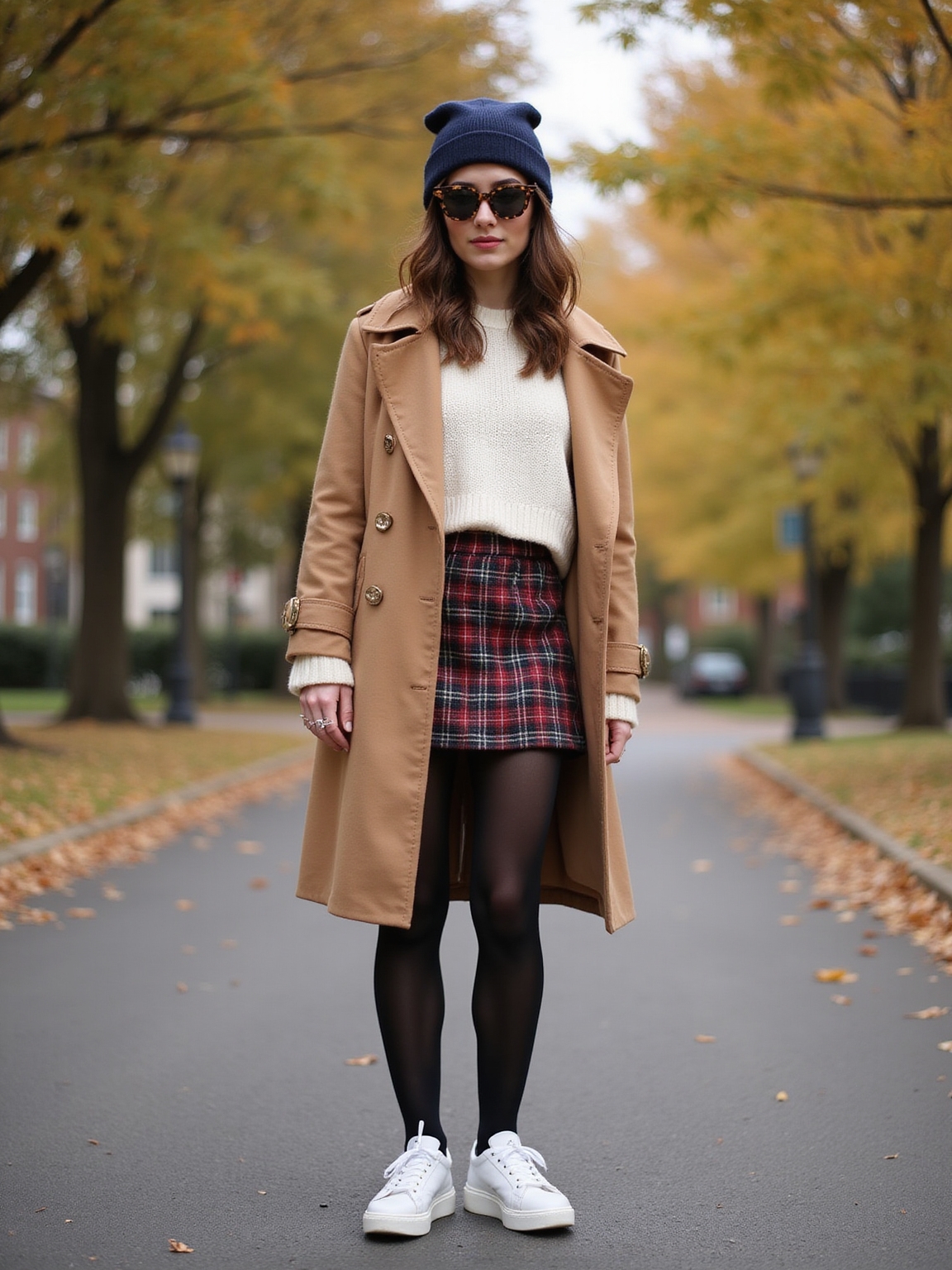 smart layered campus outfit