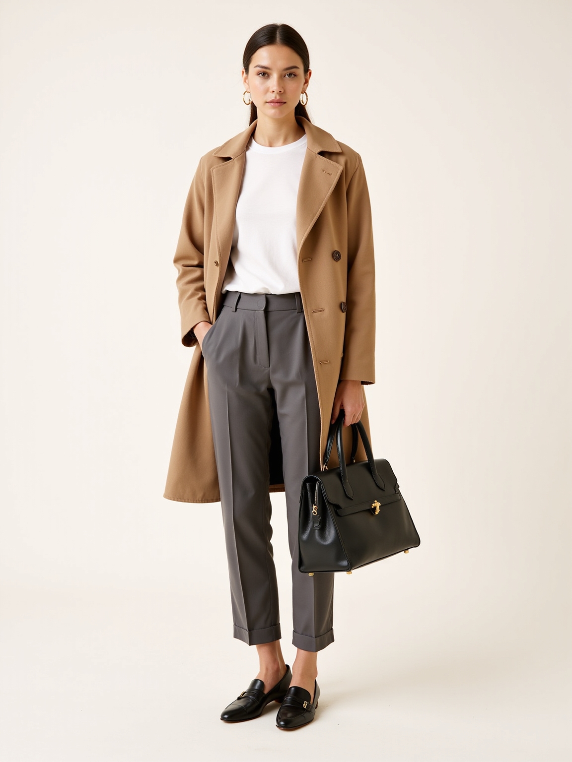 smart restrained neutral palette