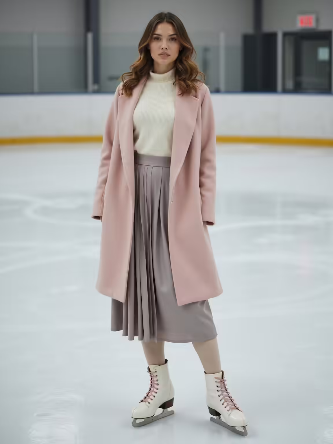 soft feminine ice glam
