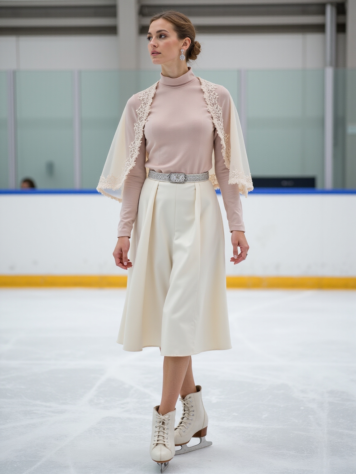 soft layered feminine icewear