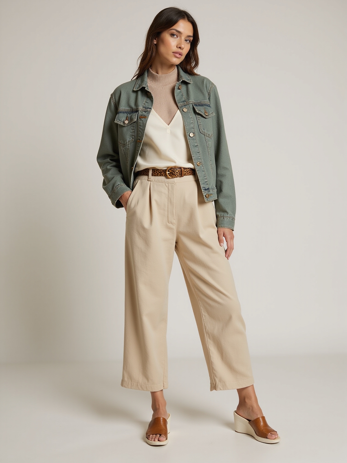 soft neutral vintage athleisure capsule