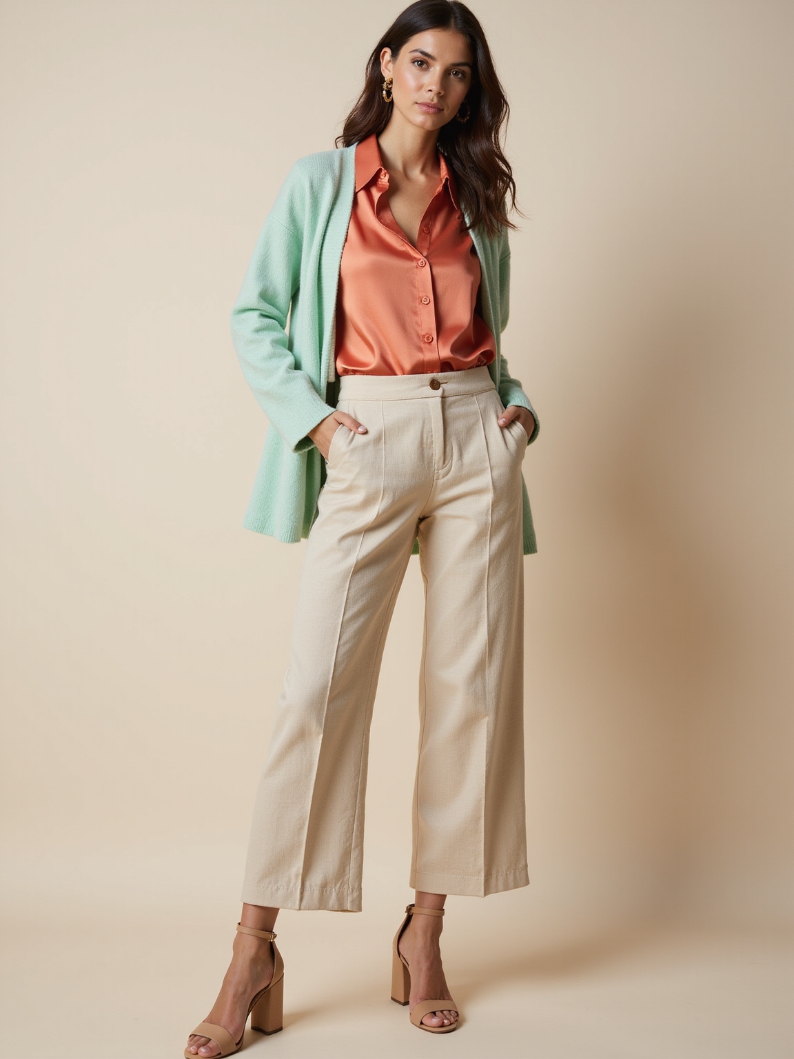 soft neutrals bright accents