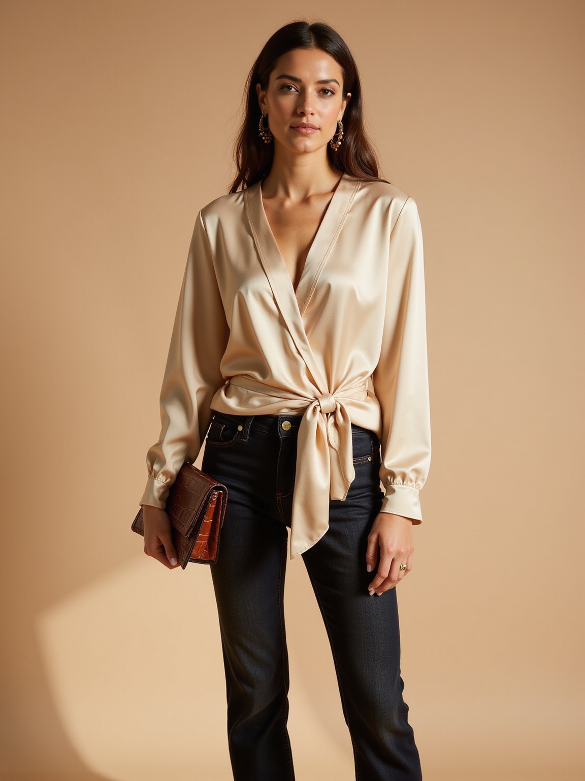 soft polished tops with details